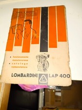 Libretto lombardini lap usato  Virle Piemonte