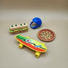 Capacete sanduíche vintage Barbie Pizza Hut festa pizza skate 1987 comprar usado  Enviando para Brazil