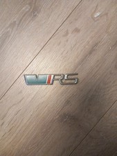 Skoda vrs badge for sale  SHOTTS