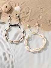 Muschelarmband kaurimuschel ar gebraucht kaufen  Neuss
