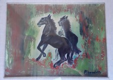 Olio tela 30x40 usato  Roma