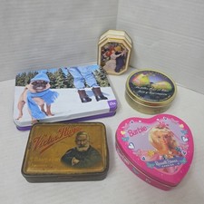 Lot vintage tins for sale  Las Vegas