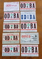 qsl cards for sale qsl cards for sale BRIGHTON
