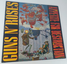 Usado, Guns N Roses Appetite For Destruction Lp Vinyl 1987 1st 'UNCENSORED' Press VG/VG comprar usado  Enviando para Brazil