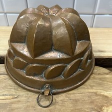 Molde de bolo de cobre vintage com cabide de parede.  Achado raro de Bagnone, Itália comprar usado  Enviando para Brazil