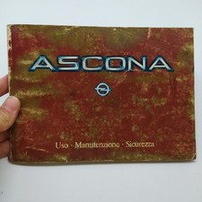 Ascona libretto uso usato  Forli