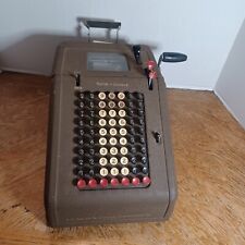 Máquina de cálculo mecânica Smith & Corona EUA vintage década de 1930 item de colecionador comprar usado  Enviando para Brazil