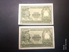 Lotto22 n.2 banconote usato  Trambileno