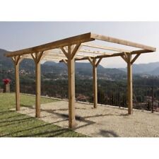 Carport pergola legno usato  Italia