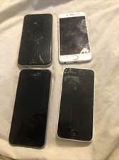 Usado, Lote de 4 iPhones Apple como estão reparo para peças - iPhone 5C, 6,6 s plus, XS comprar usado  Enviando para Brazil