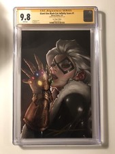 Gato preto tamanho gigante pontuação infinita 1 CGC 9.8 SS 1:100 assinado por Jeehyung Lee comprar usado  Enviando para Brazil