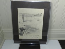 Signed pencil art for sale  Lowell