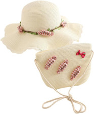 Cappello paglia brosa usato  Roma