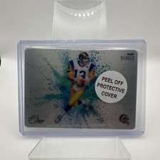 Placa de metal 2024 Panini One Football Kurt Warner explosão colorida, usado comprar usado Placa de metal 2024 Panini One Football Kurt Warner explosão colorida, usado comprar usado  Enviando para Brazil