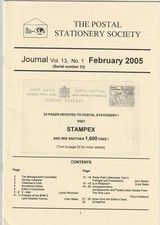 Postal stationery society for sale  WEST WICKHAM