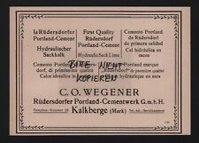 Kalkberge werbung 1925 gebraucht kaufen  Leipzig