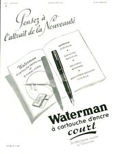 1937 waterman short d'occasion  Expédié en Belgium