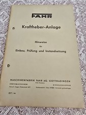 Fahr dieselschlepper krafthebe gebraucht kaufen  Gerlingen