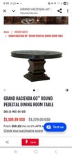 Grand hacienda pedestal for sale  Magnolia