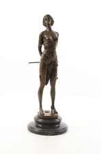 Zauberhafte bronzefigur frau gebraucht kaufen  Münster