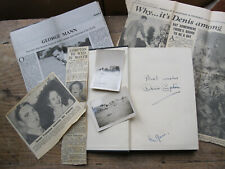 Denis compton autograph for sale  HEREFORD