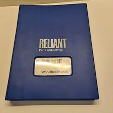 reliant scimitar manual for sale  POTTERS BAR