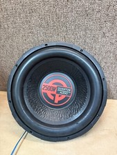 Subwoofer DC Quantum Audio Q2500/120 12 polegadas 2500 Watts 4 Ohm comprar usado  Enviando para Brazil
