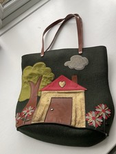 Green felt leather for sale  BIDEFORD