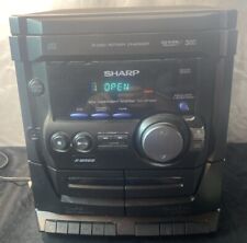 Sharp CD-XP1220 CD estéreo 3 discos, cassete duplo AM/FM SOMENTE PEÇAS liga, usado comprar usado  Enviando para Brazil