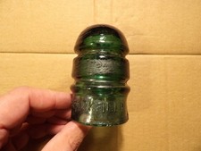 Brookfield green insulator for sale  Morrisville