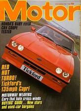 Motor magazine apr for sale  WATERLOOVILLE