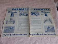 Brochure tracteur vintage d'occasion  Bais