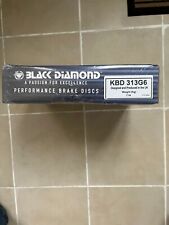 Black diamond grooved for sale  BURNTWOOD