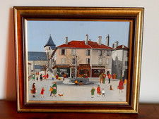 Ancien tableau huile d'occasion  France