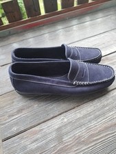Mokassins blau leder gebraucht kaufen  Arnsberg