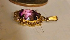 Vintage amethyst gold for sale  Scottsboro