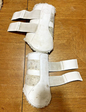Botas de cavalo esportivas Dover Sport DS forradas de lã branca - Conjunto de 4 comprar usado  Enviando para Brazil