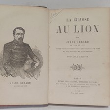 Afrique chasse lion d'occasion  France