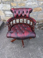 Vintage red leather for sale  HEXHAM