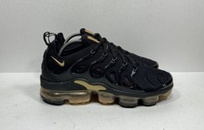 Tênis de corrida Nike Air VaporMax Plus preto dourado CW7299-001 masculino tamanho 10 comprar usado  Enviando para Brazil