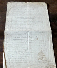 1769 etat comptes d'occasion  Morestel
