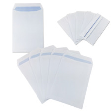 ENVELOPES DE PAPEL BRANCO A6/A5/A4/DL *QUALQUER QUANTIDADE* ESCRITÓRIO AUTO-SELANTE SIMPLES comprar usado  Enviando para Brazil