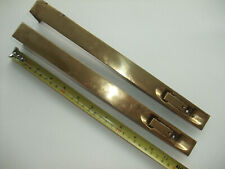 Pair vintage brass for sale  BEAWORTHY