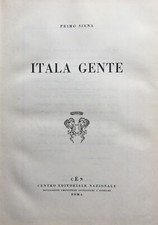 Itala Gente Siena, Primo 1959 comprar usado  Enviando para Brazil