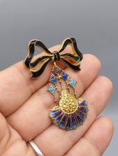 Ancienne broche laiton d'occasion  Saint-Chef