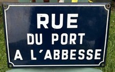 vintage french enamel sign for sale vintage french enamel sign for sale WANTAGE