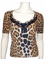 Blumarine panthere maille d'occasion  Neuilly-sur-Seine