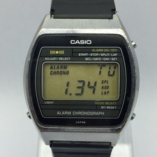 Relógio masculino Casio Alarm cronógrafo 128 S010 quartzo digital vintage BDR64NRZ5 comprar usado  Enviando para Brazil