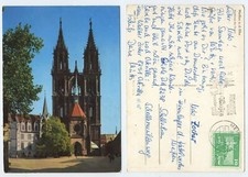 117640 - Miśnia - Zachodnie wieże katedry - pocztówka, biegła na sprzedaż  Wysyłka do Poland