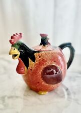 Théière vintage coq d'occasion  Clichy